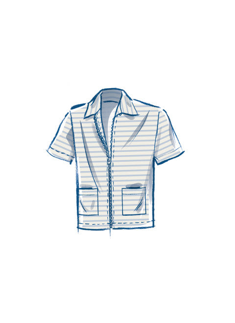 McCalls Men's Shirts & Shorts M8414