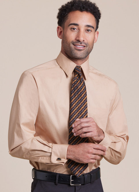 McCalls Men's Waistcoat & Shirt M8415