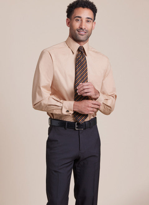 McCalls Men's Waistcoat & Shirt M8415