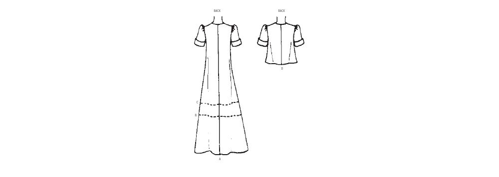 McCalls Vintage Dress or Top M8492