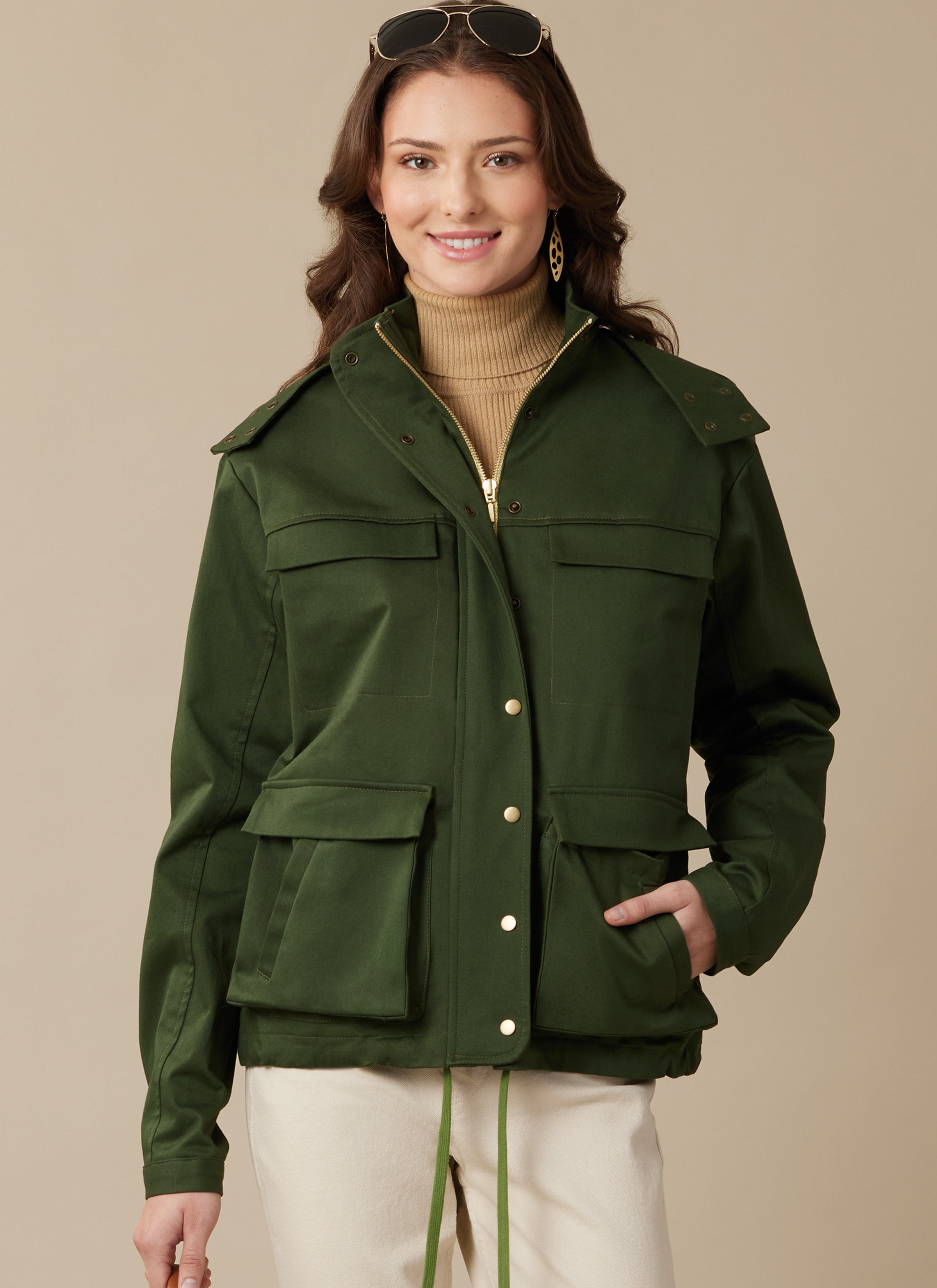 McCalls Jacket & Vest M8532 – The Fold Line