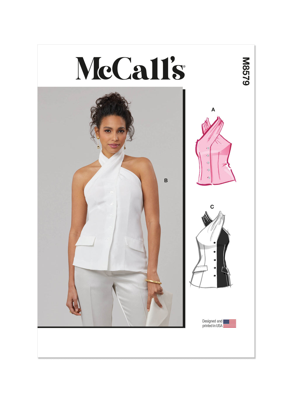 McCall's Top M8579