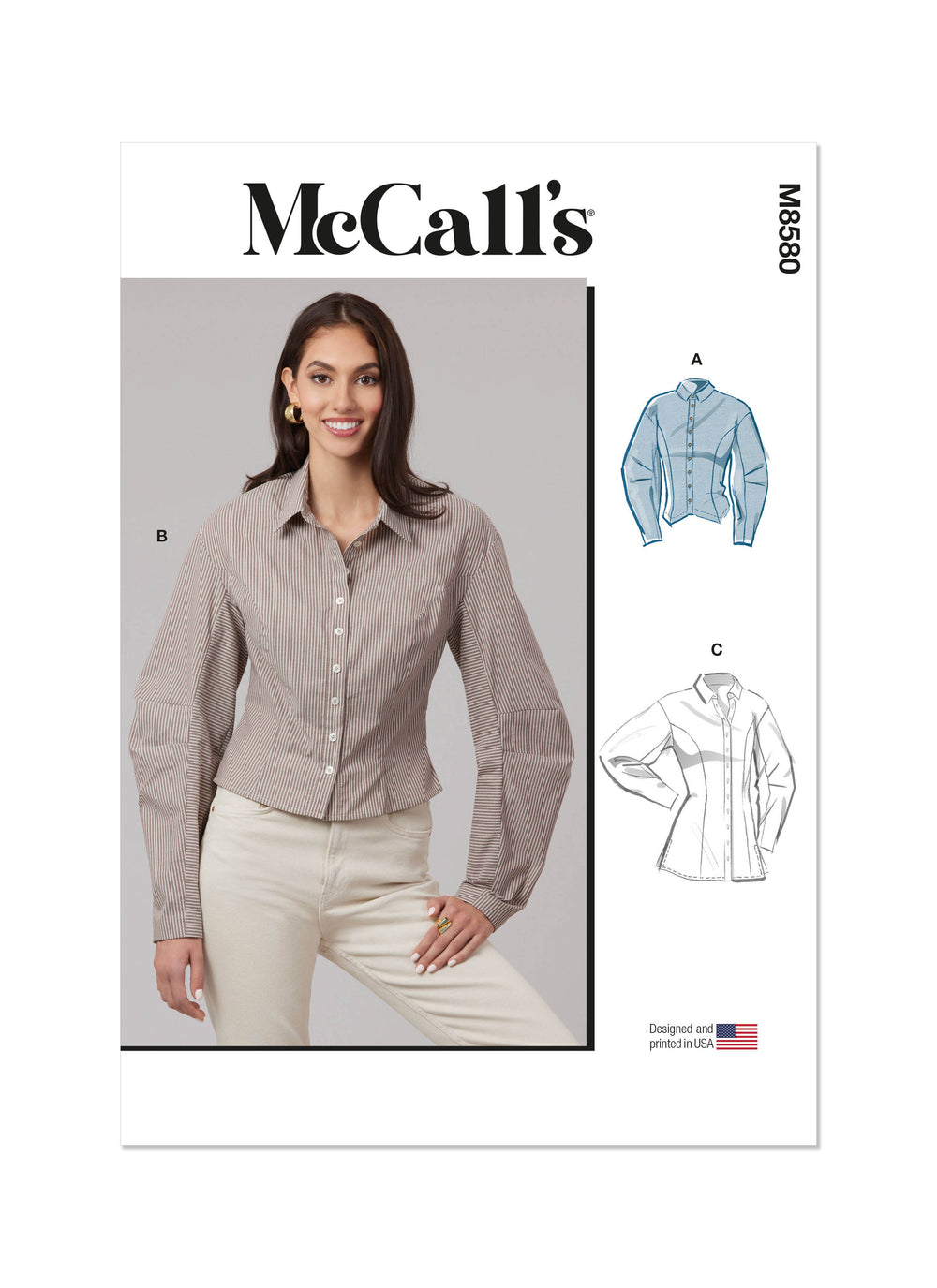 McCall's Shirt M8580