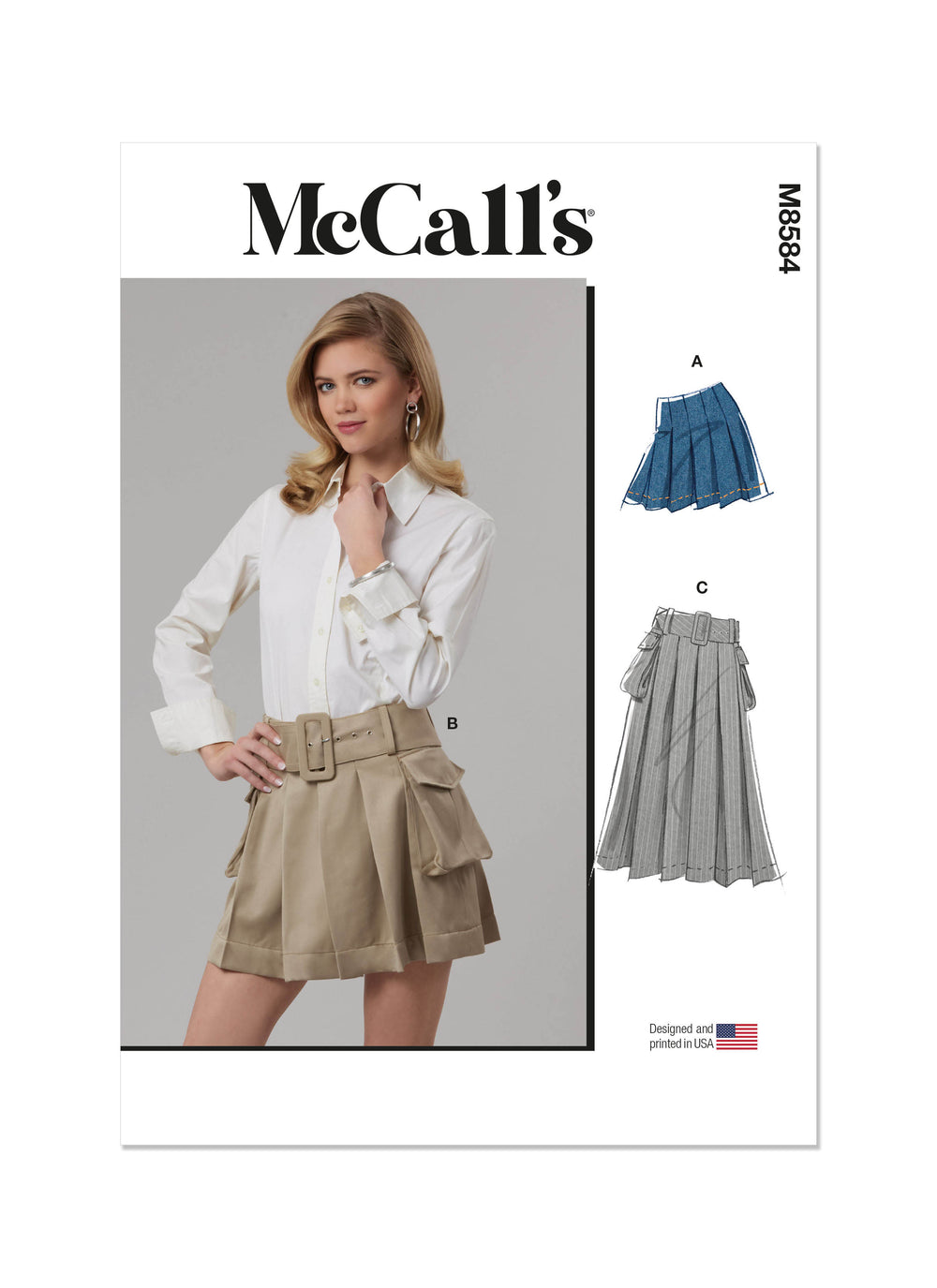 McCall's Skirt M8584