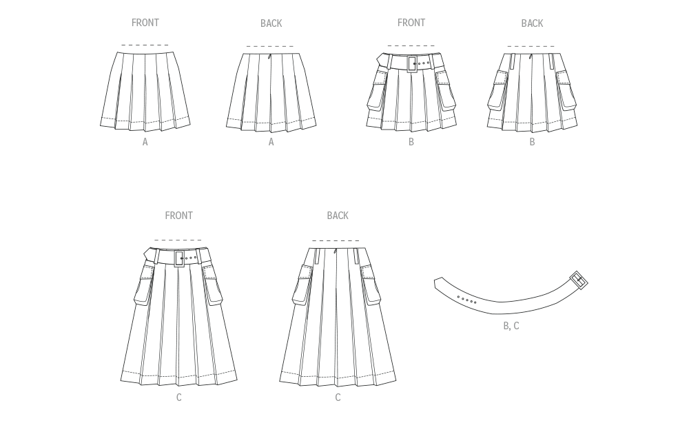 McCall's Skirt M8584