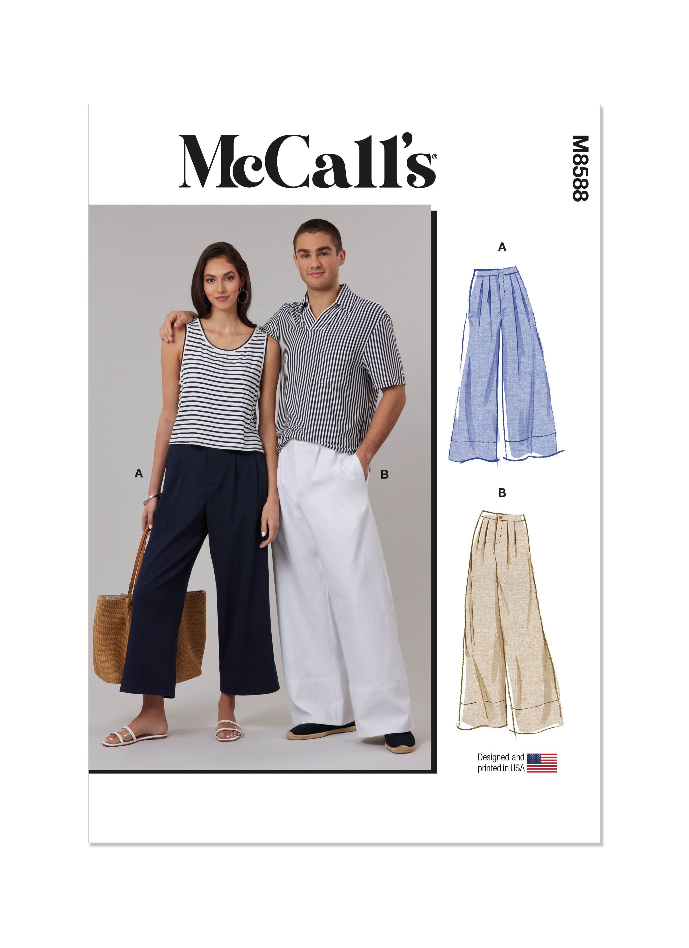 McCall's Unisex Trousers M8588