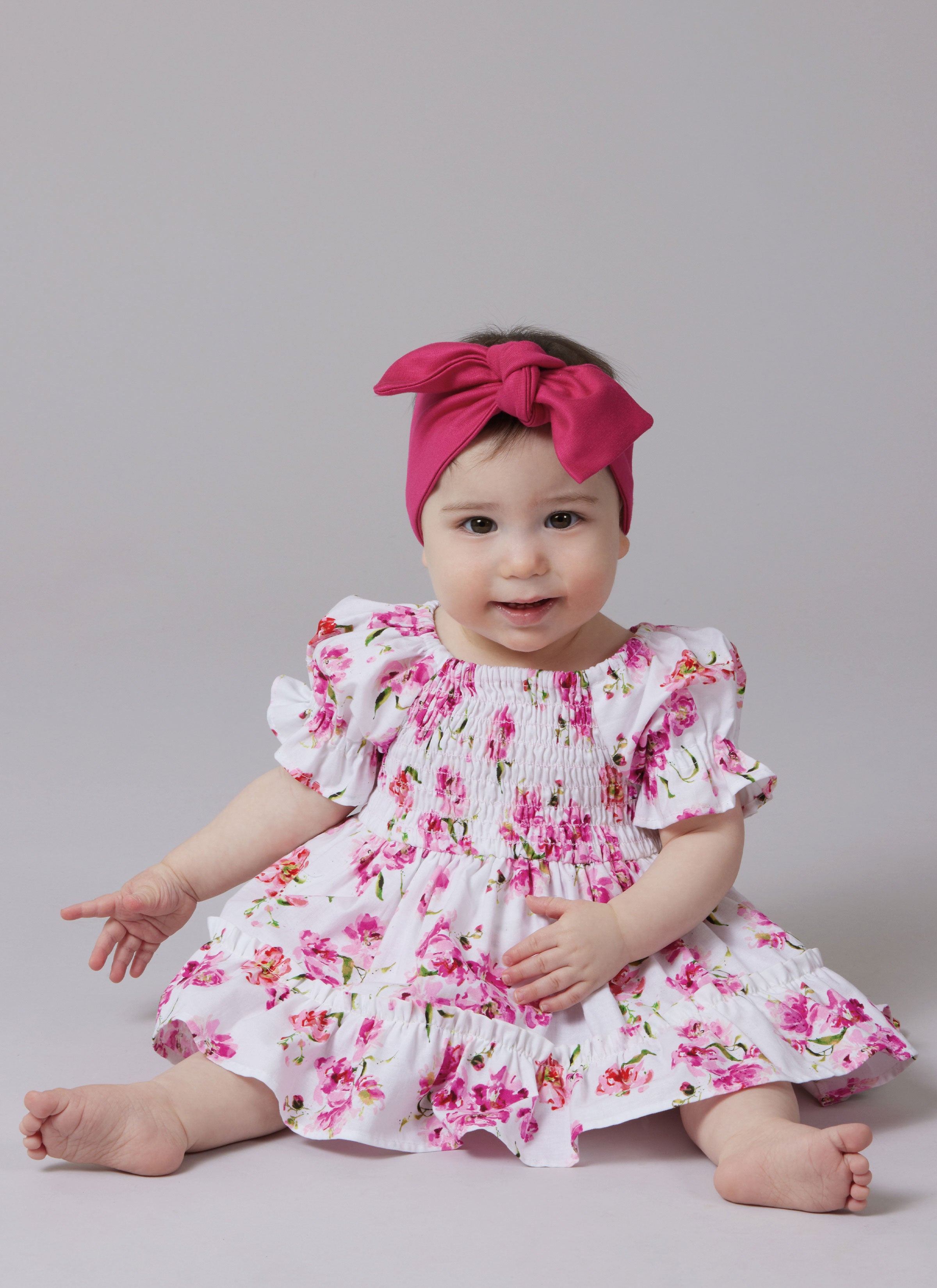 McCall's Babies' Romper, Dresses and Headband M8591
