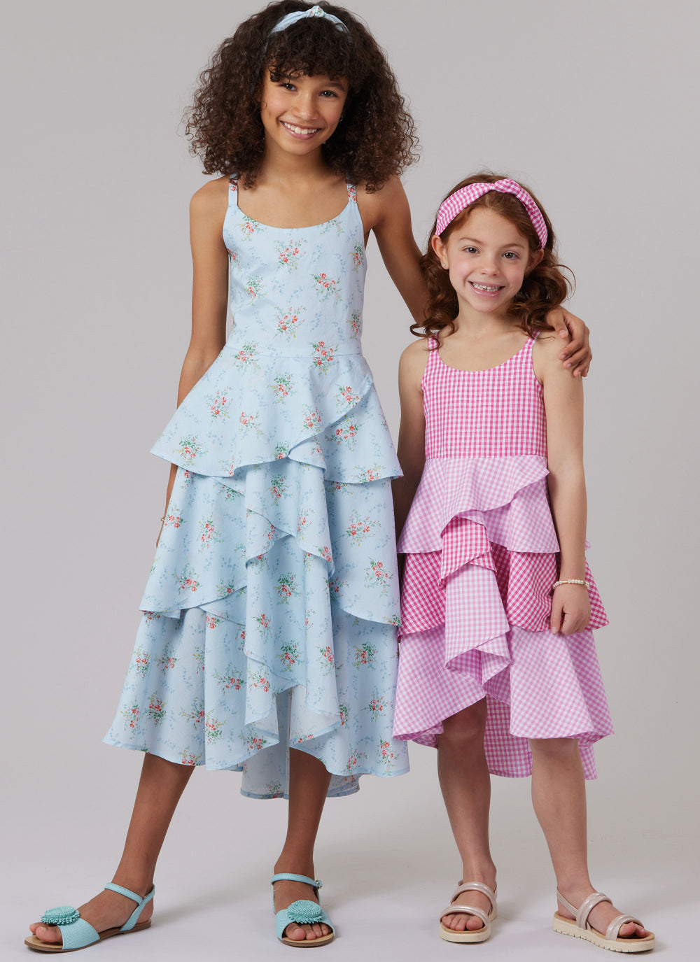 McCall's Children's and Girls' Dresses and Headband M8592