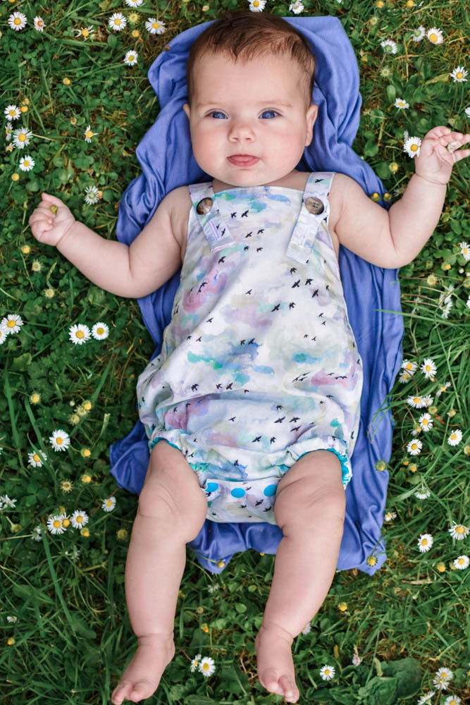 Waves & Wild Baby/Child Wild One Bubble Romper