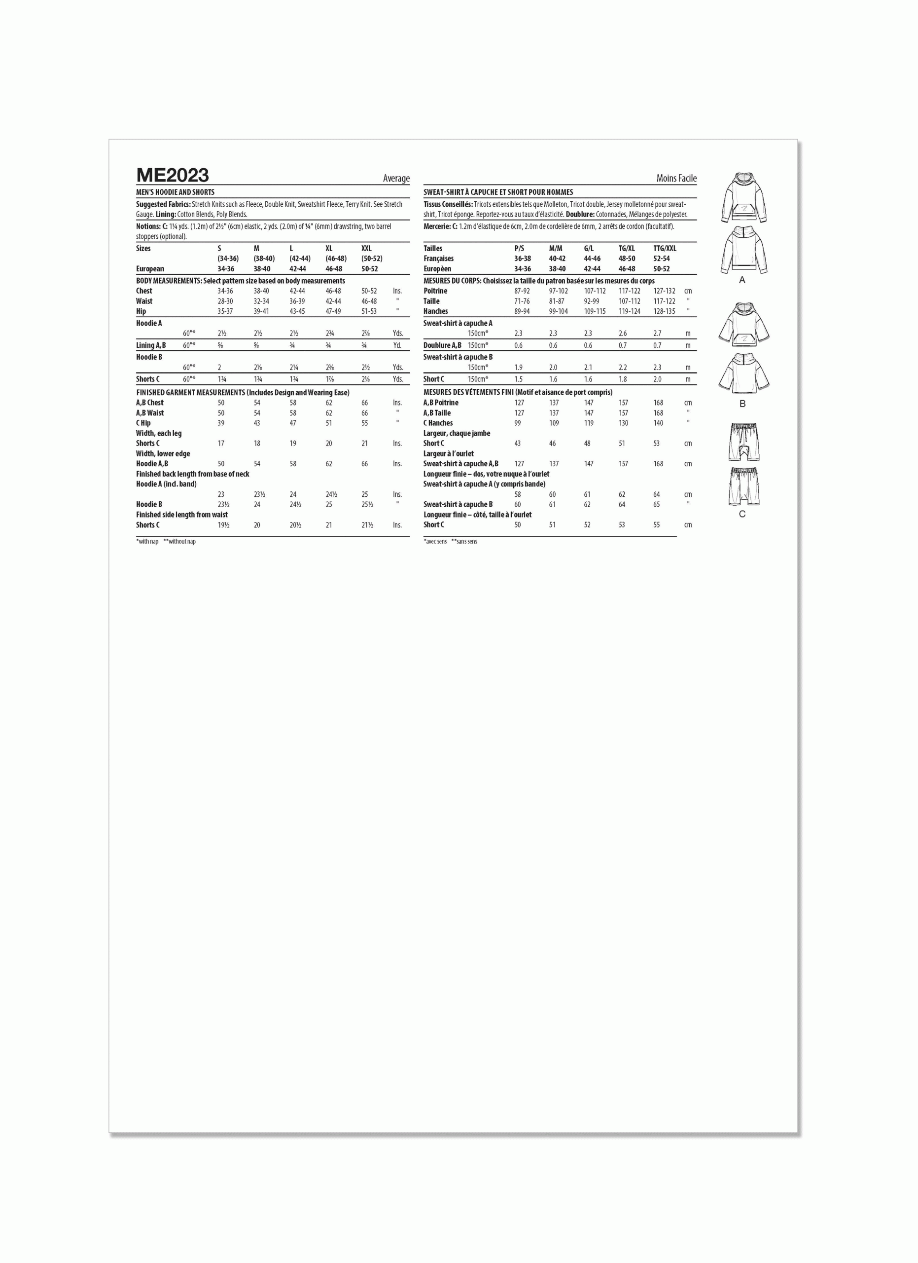 Know Me Men's Hoodie & Shorts ME2023