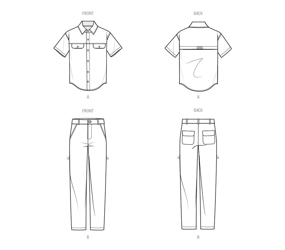 Know Me Men's Shirt & Trousers ME2056