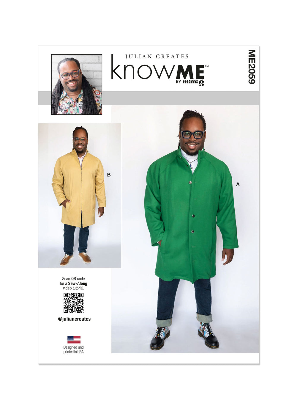 Know Me Men's Coat ME2059