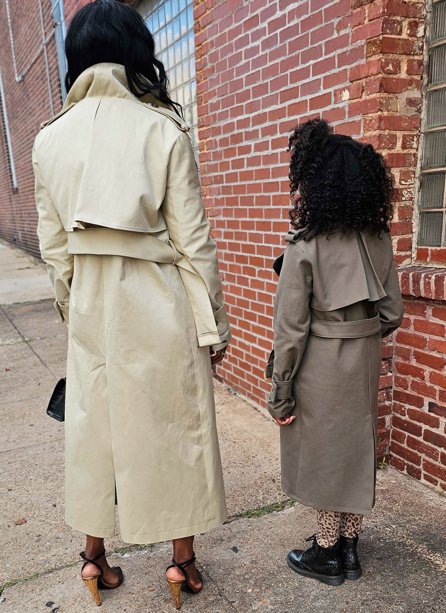 Know Me Child/Woman Trench Coat ME2070