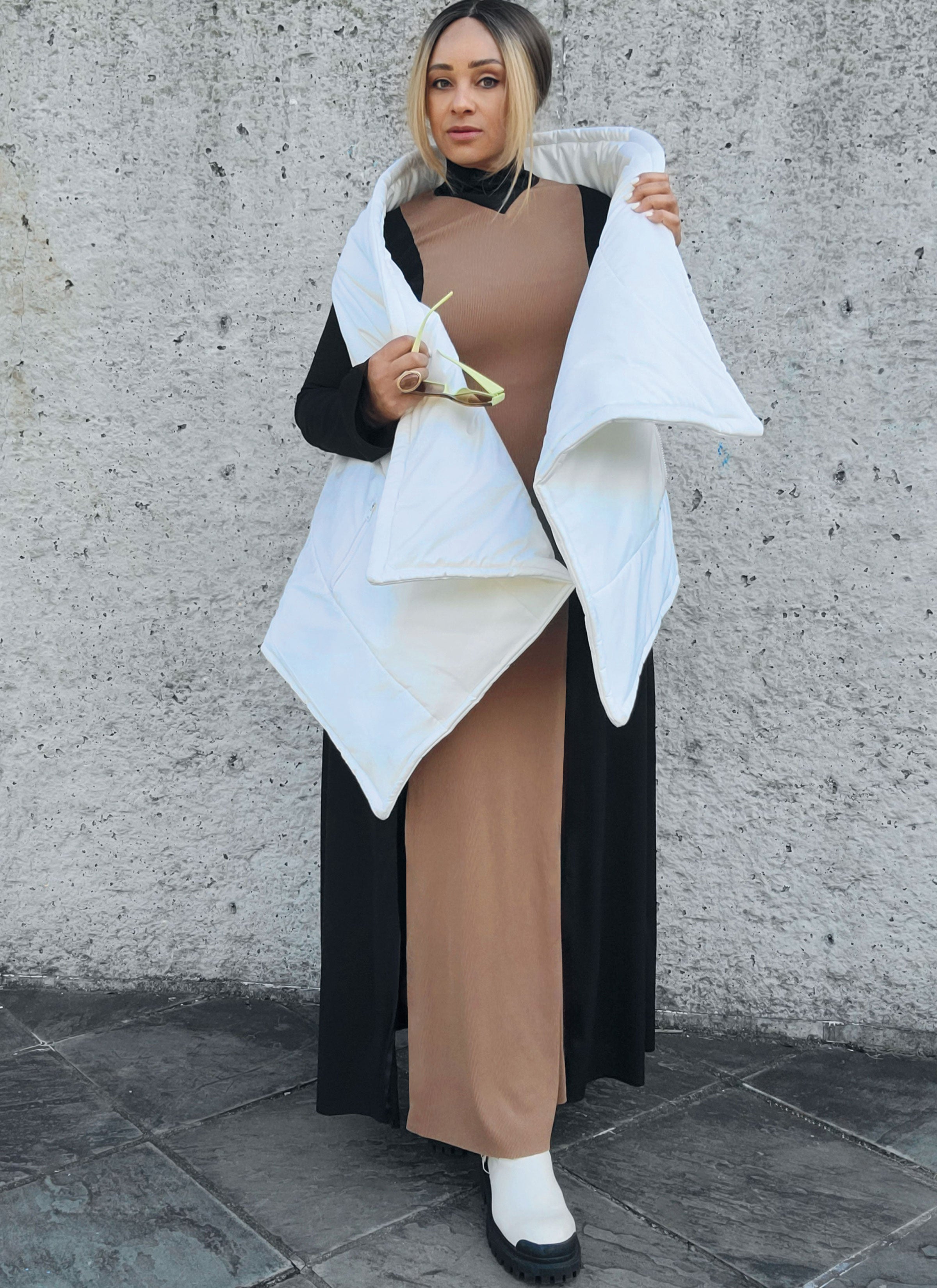 Know Me Knit Dress & Scarf ME2098 – The Fold Line