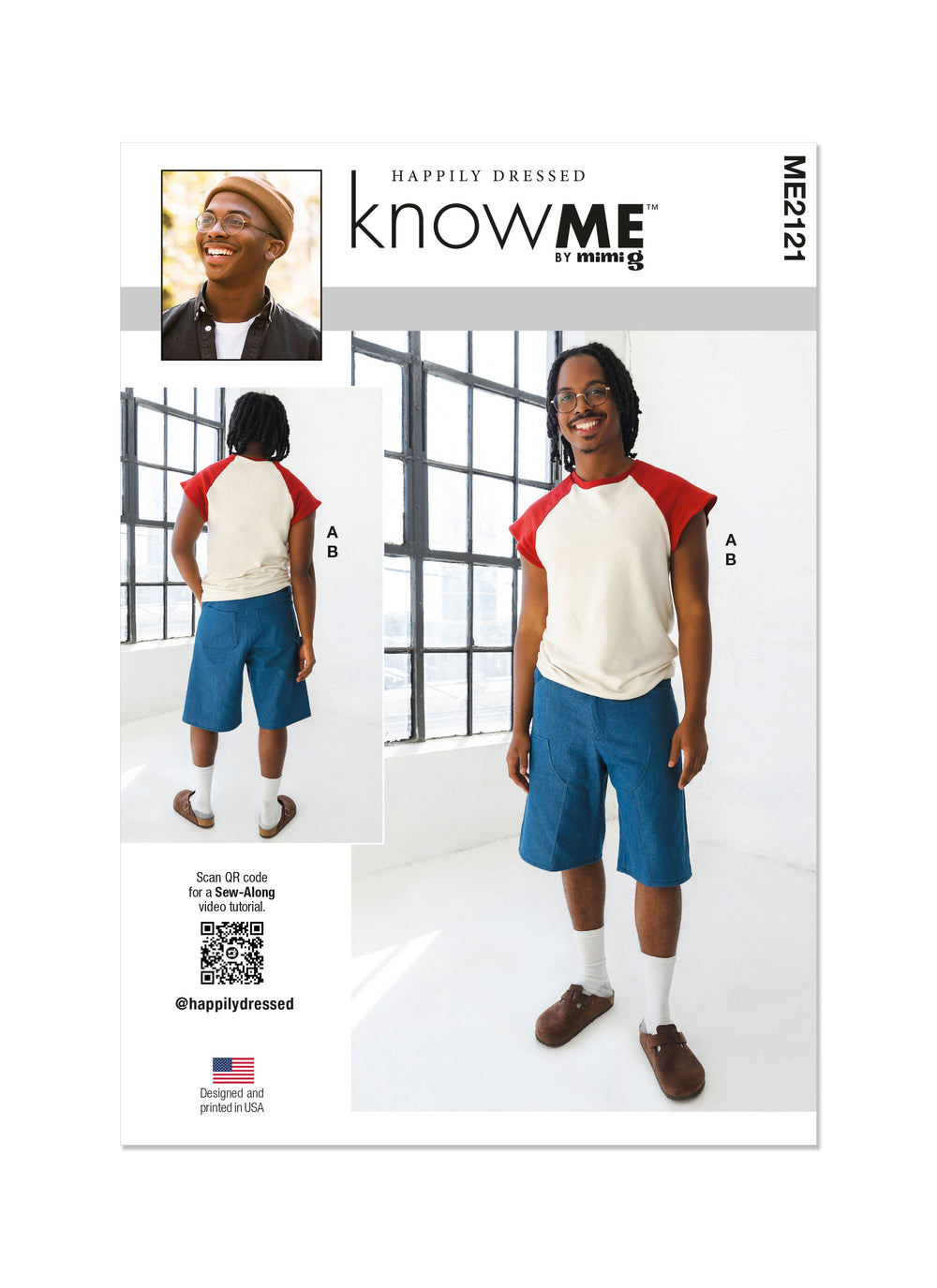Know Me Men's T-Shirt and Shorts ME2121