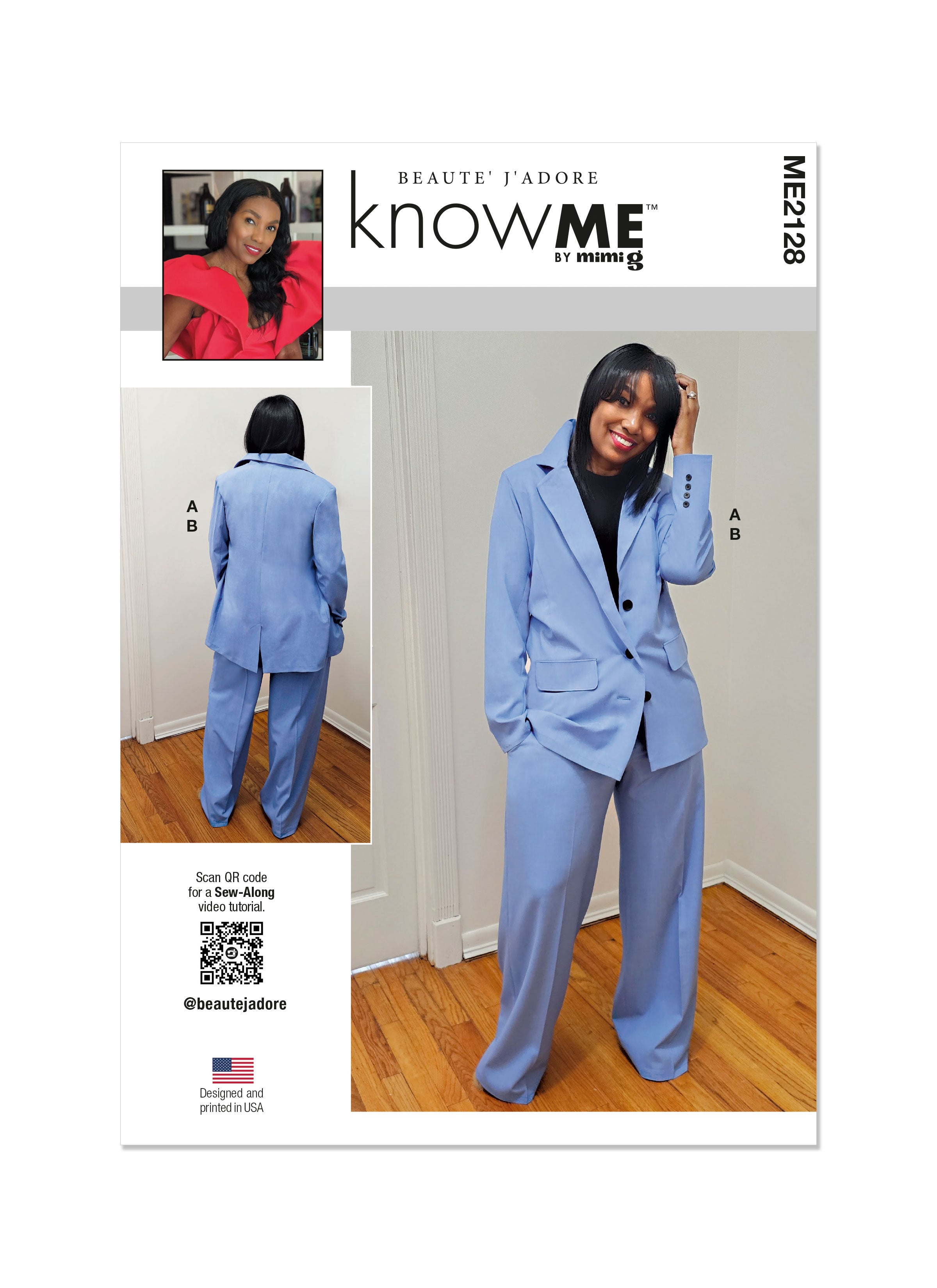 Know Me Jacket and Trousers ME2128