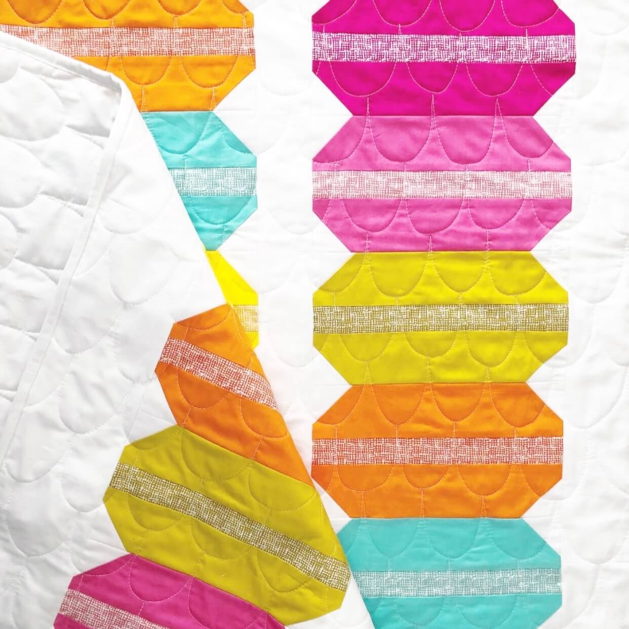 Modern Handcraft French Macaron Quilt