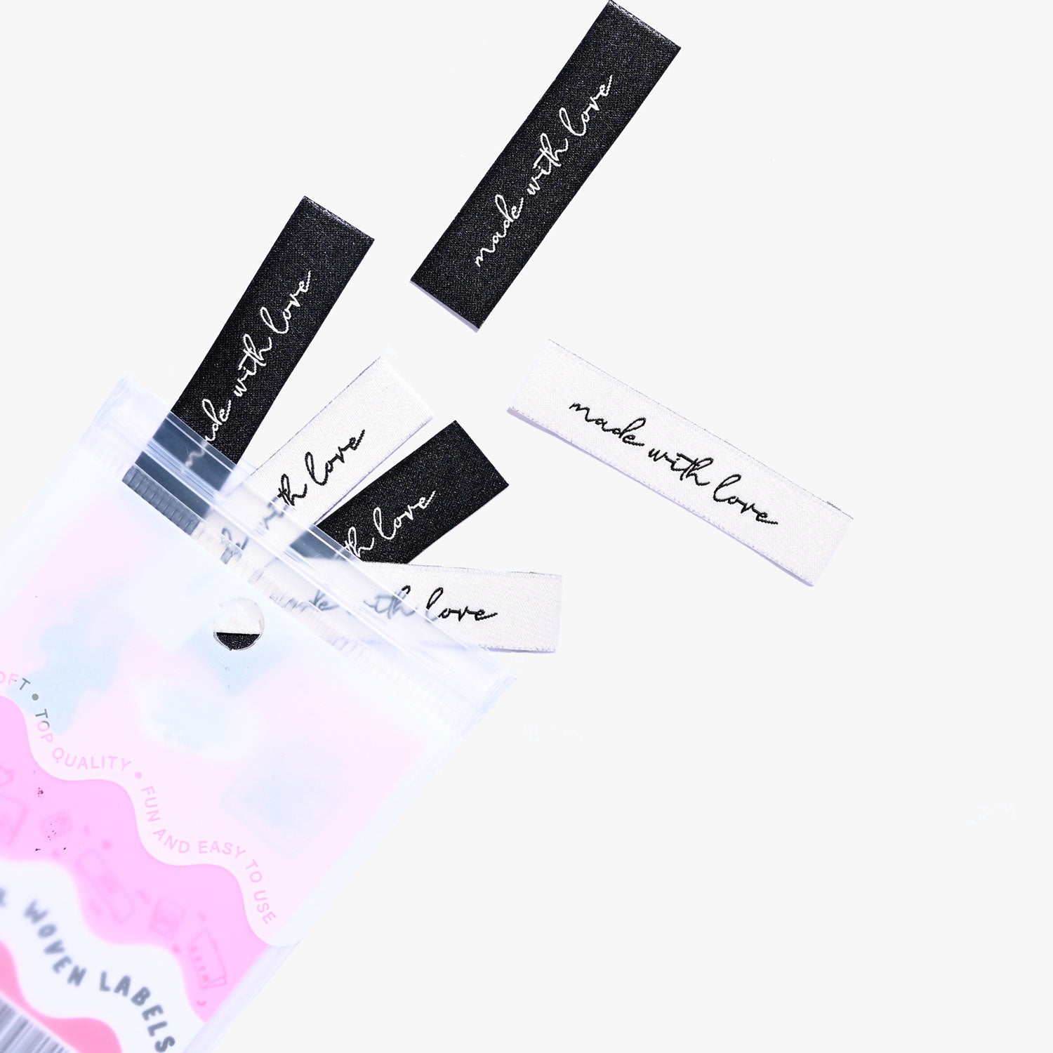 Kylie & The Machine 'Made with Love' Labels