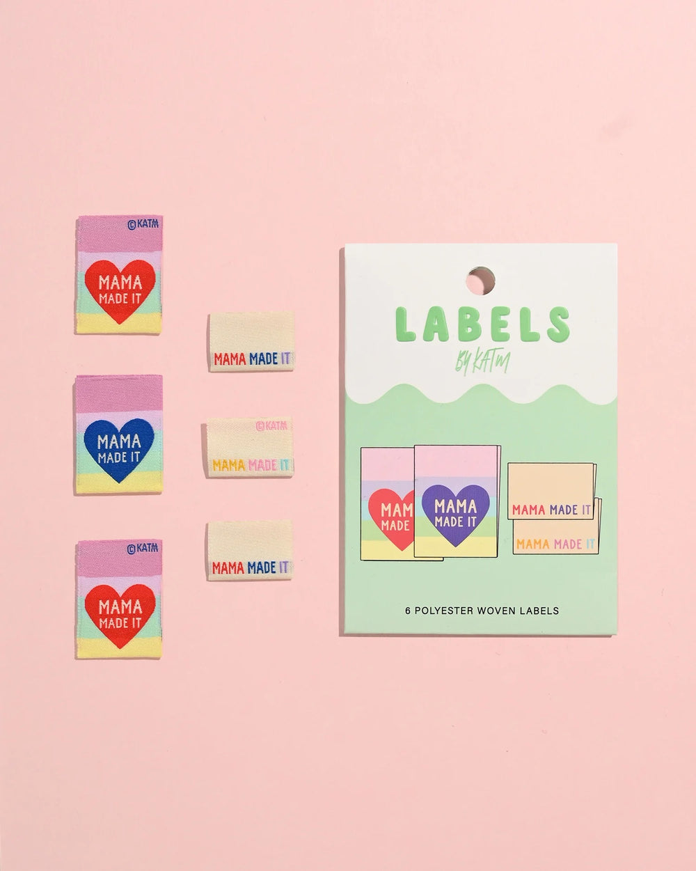Kylie & The Machine 'Mama Made It' Labels