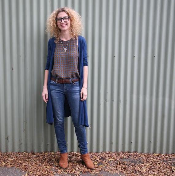 Tessuti Fabrics Megan Longline Cardigan