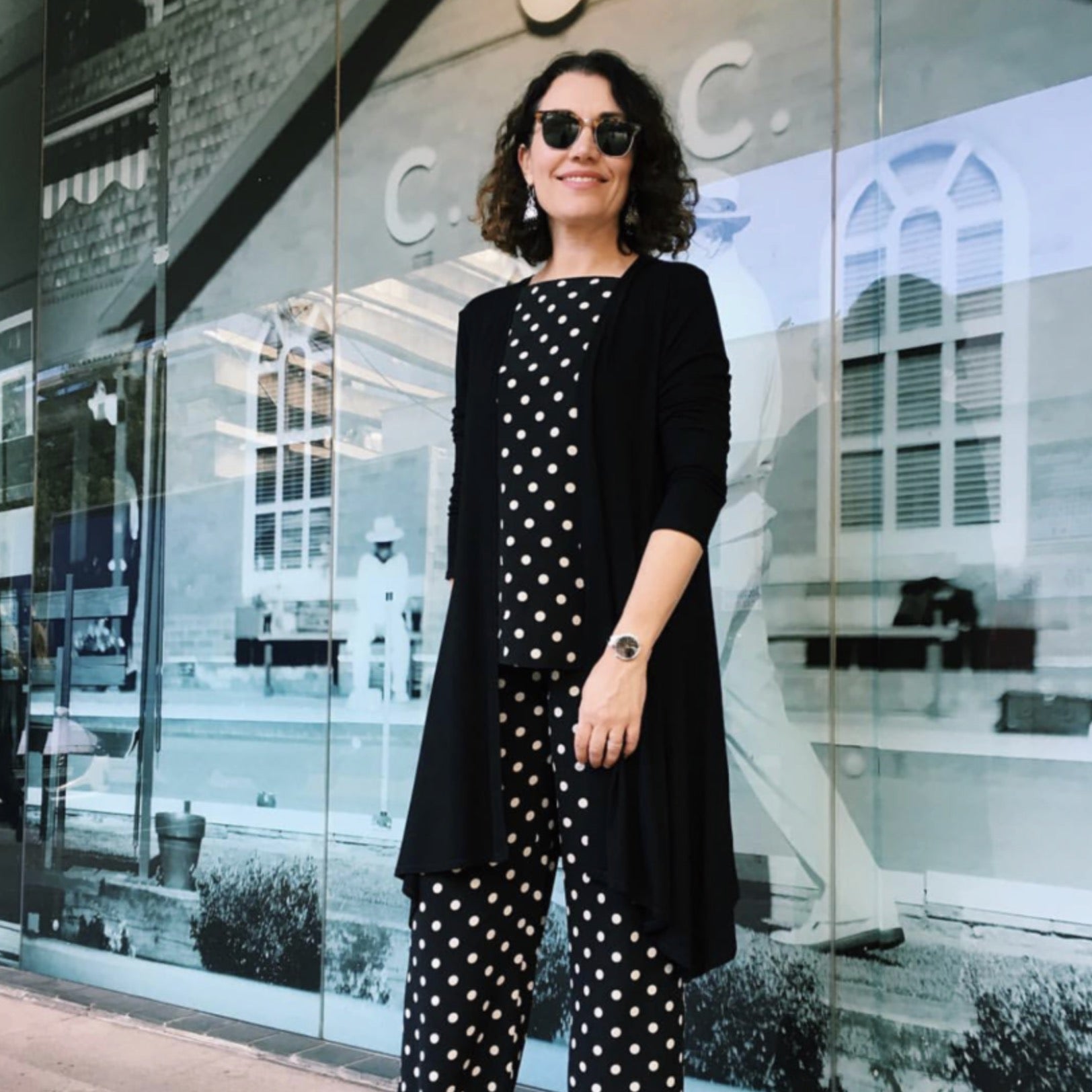 Tessuti Fabrics Megan Longline Cardigan