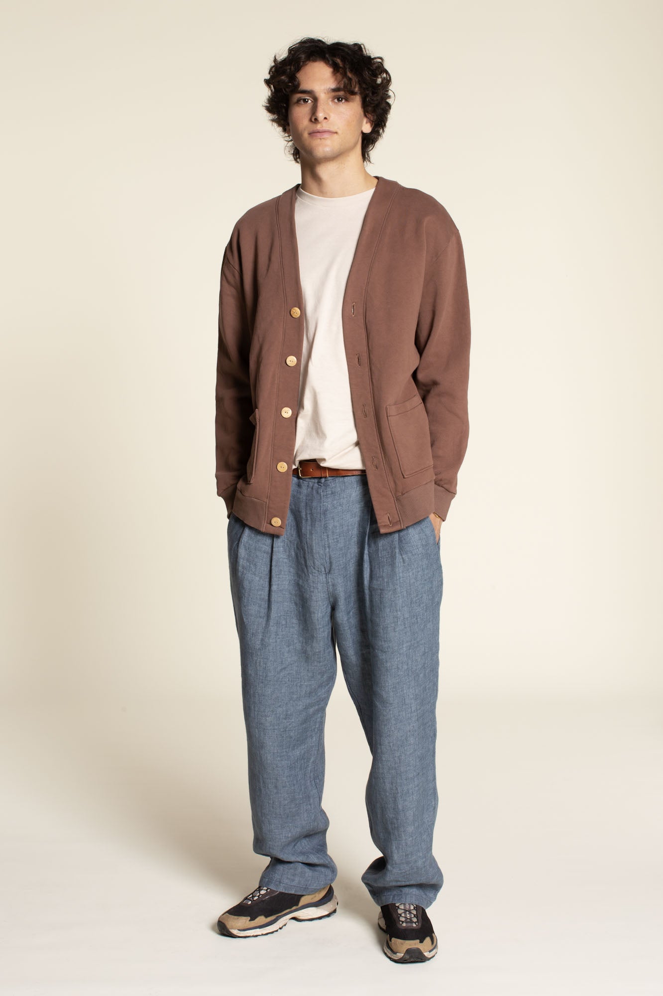 Wardrobe by Me Men's Cardigan – The Fold Line - Main Image