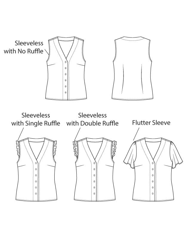 Itch to Stitch Mindelo Top