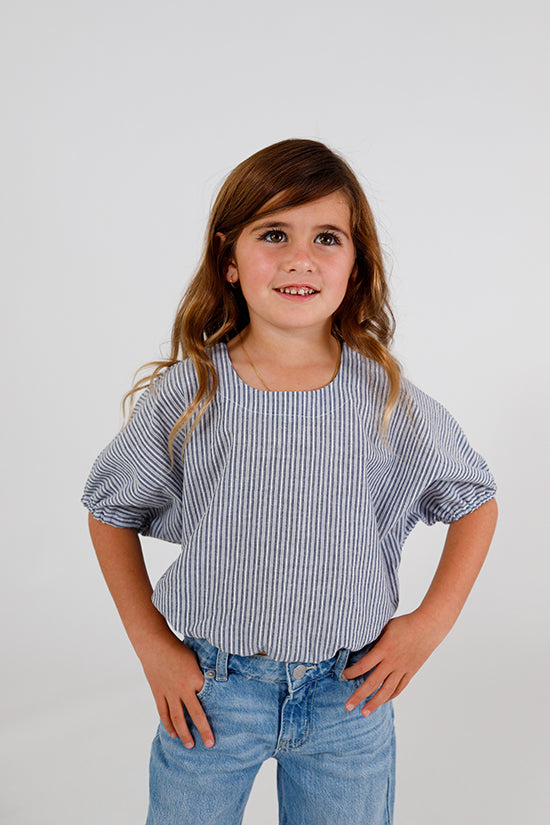 Chalk and Notch Mini Aria Top