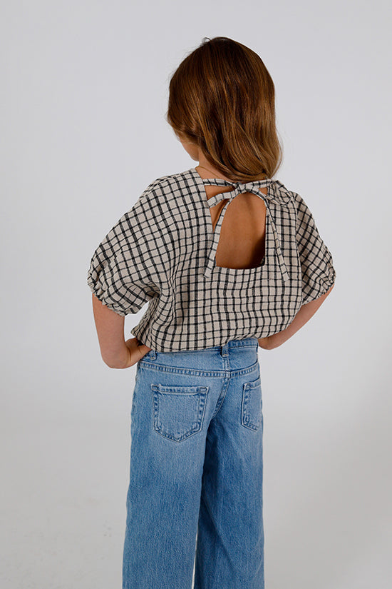 Chalk and Notch Mini Aria Top
