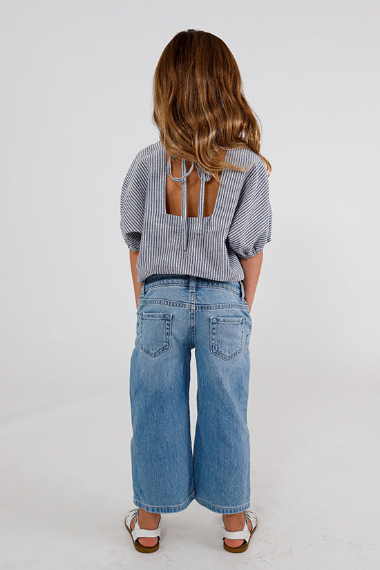 Chalk and Notch Mini Aria Top