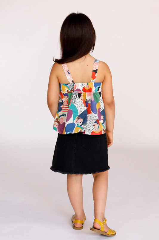 Chalk and Notch Mini Marcel Dress & Tank Top