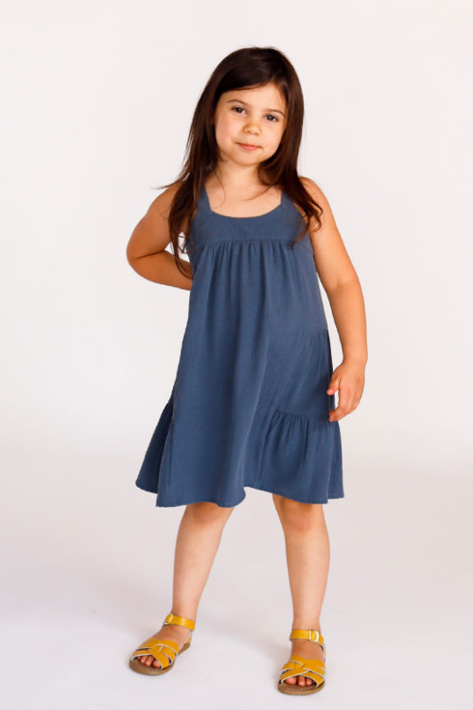 Chalk and Notch Mini Marcel Dress & Tank Top