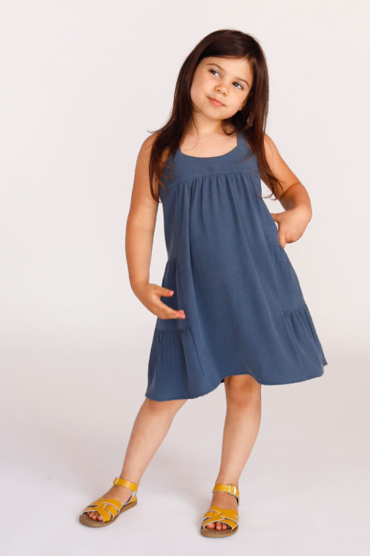 Chalk and Notch Mini Marcel Dress & Tank Top