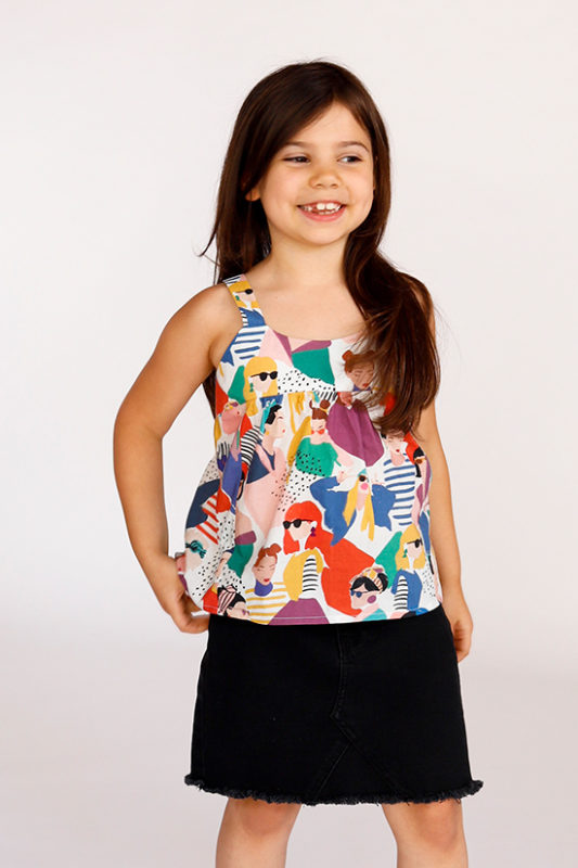 Chalk and Notch Mini Marcel Dress & Tank Top