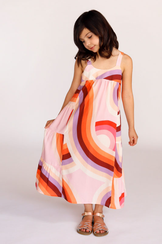 Chalk and Notch Mini Marcel Dress & Tank Top