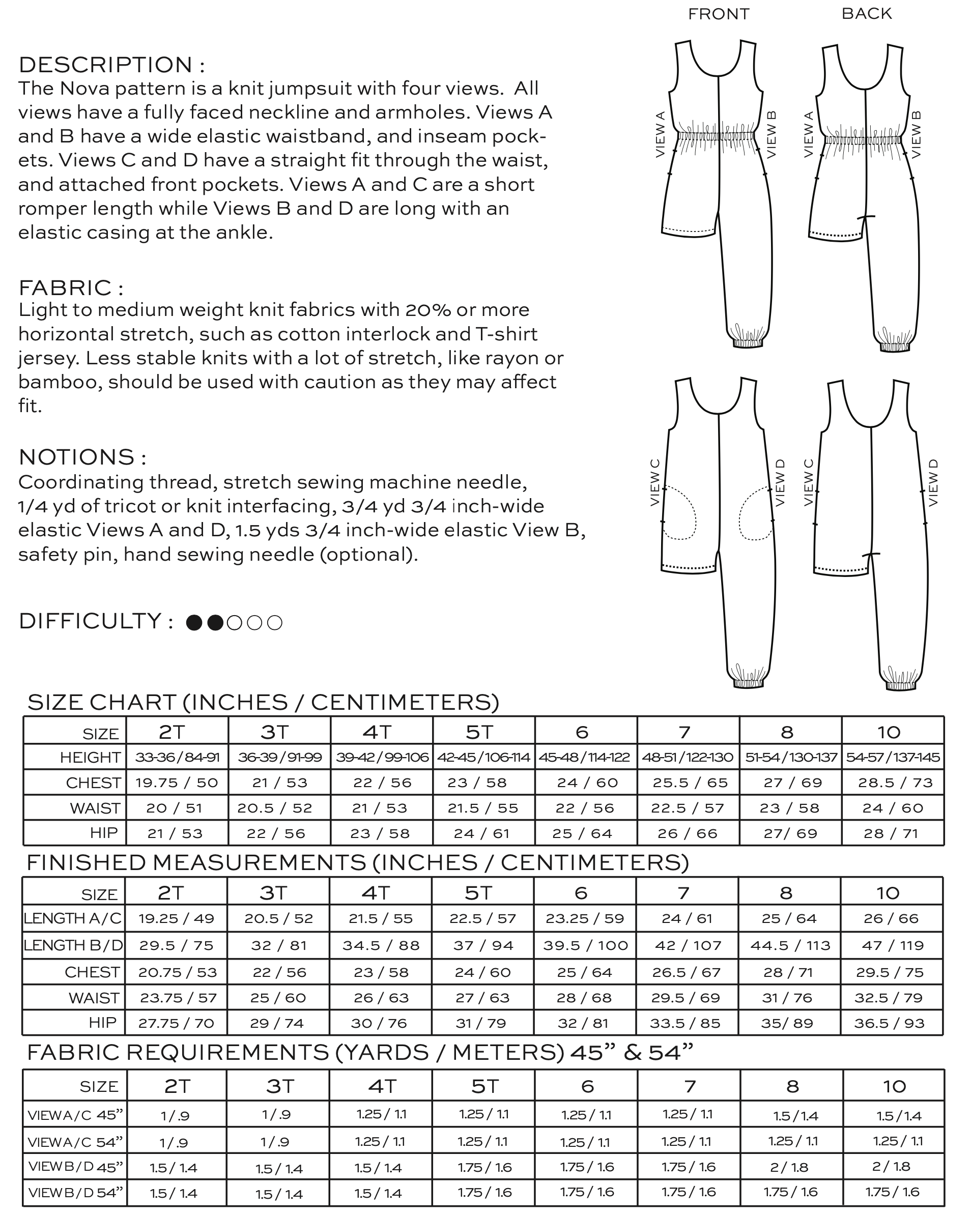 True Bias Mini Nova Jumpsuit