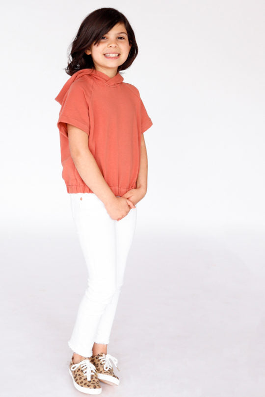 Chalk and Notch Mini Page Hoodie