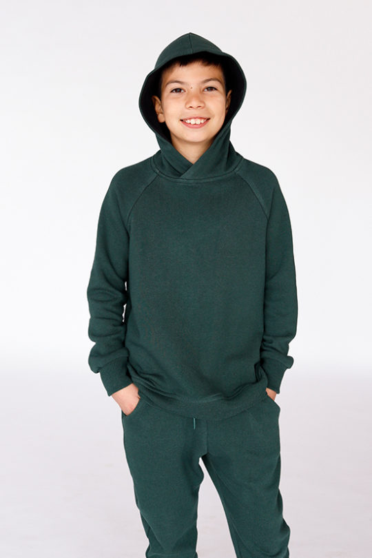 Chalk and Notch Mini Page Hoodie