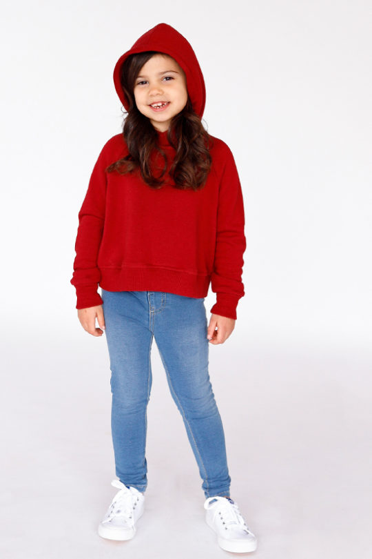 Chalk and Notch Mini Page Hoodie