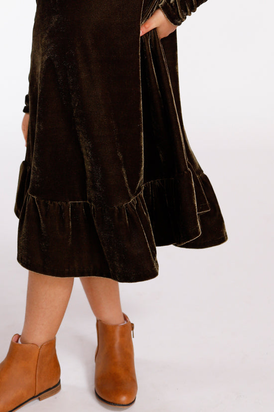 Chalk and Notch Mini Waterfall Top and Dress