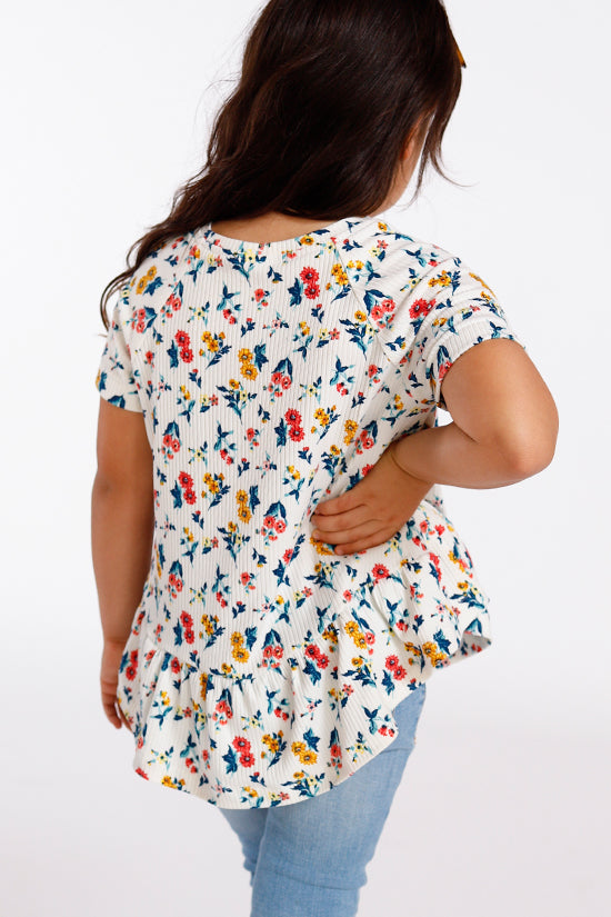 Chalk and Notch Mini Waterfall Top and Dress
