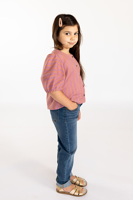 Chalk and Notch Mini Wren Blouse and Dress