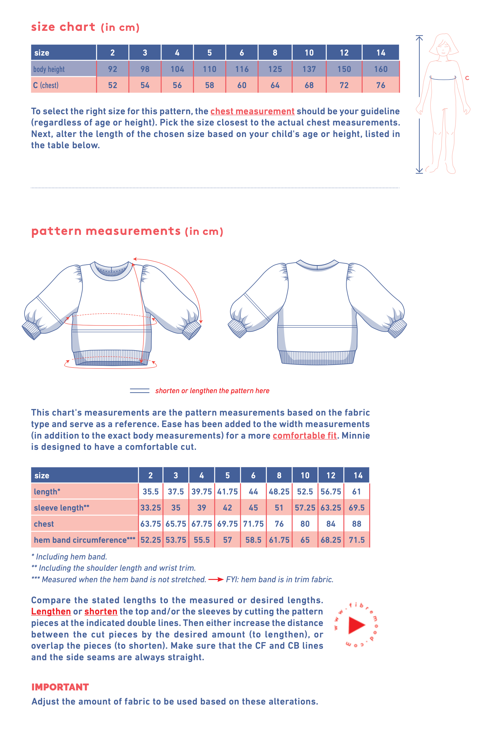 Fibre Mood Child/Teen Minnie Top