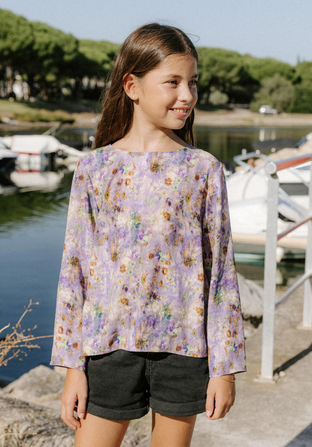 Maison Fauve Child/Teen Miss Violette Blouse