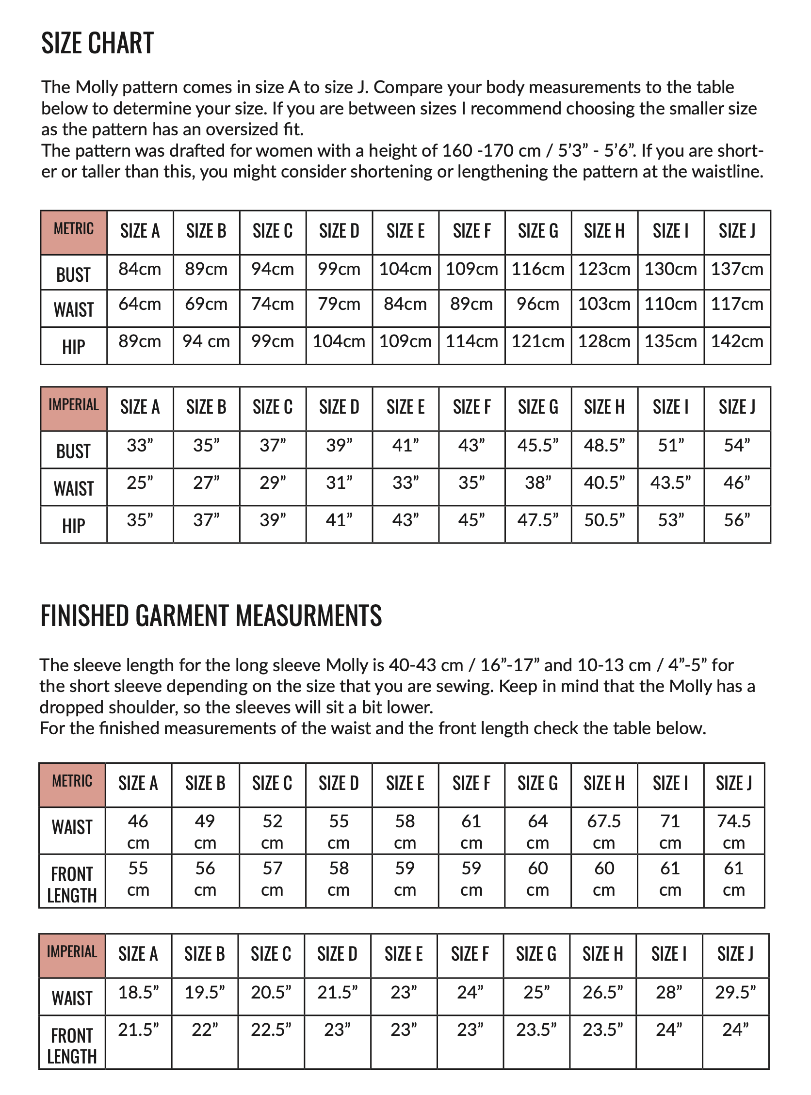 Sewing Patterns by Masin Molly Mock Neck Top
