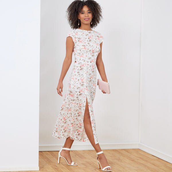 new look a line dress N6263