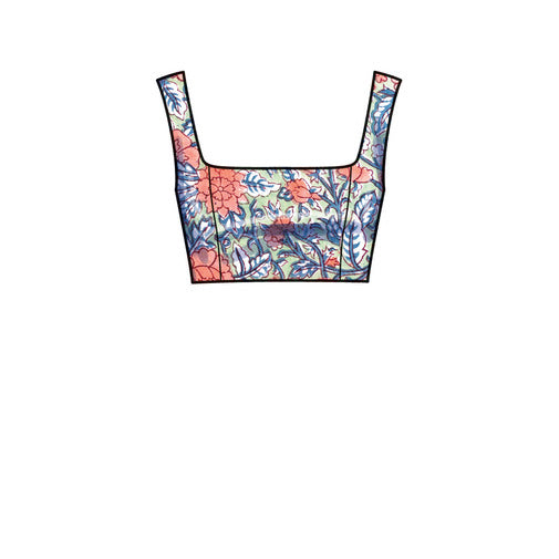 New Look Bra Top and Wrap Skirt B6722