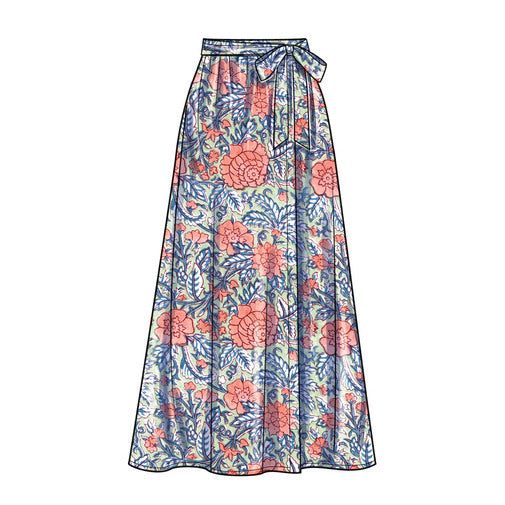 New Look Bra Top and Wrap Skirt B6722