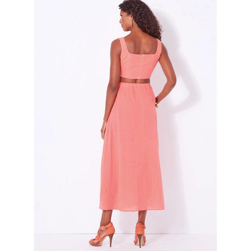 New Look Bra Top and Wrap Skirt B6722