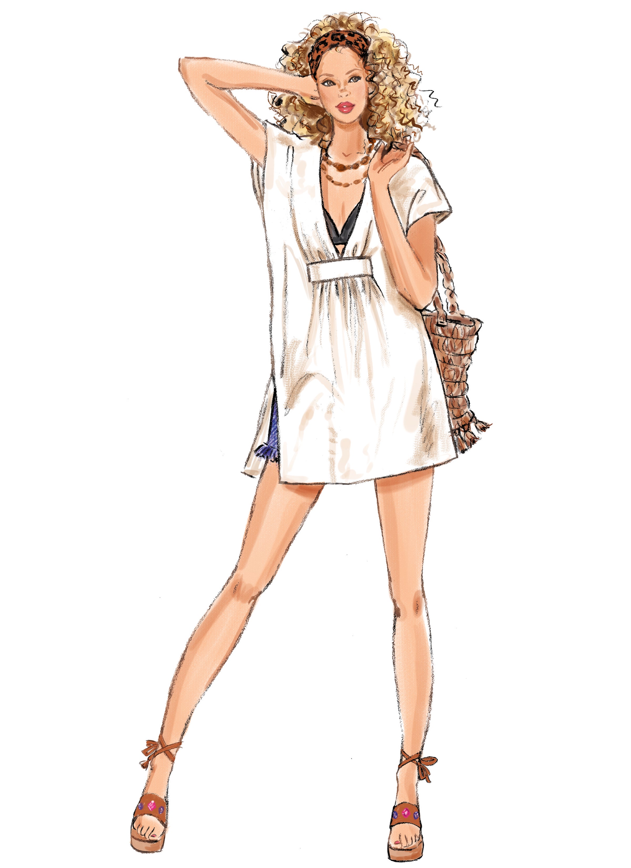 New Look Caftan N6795